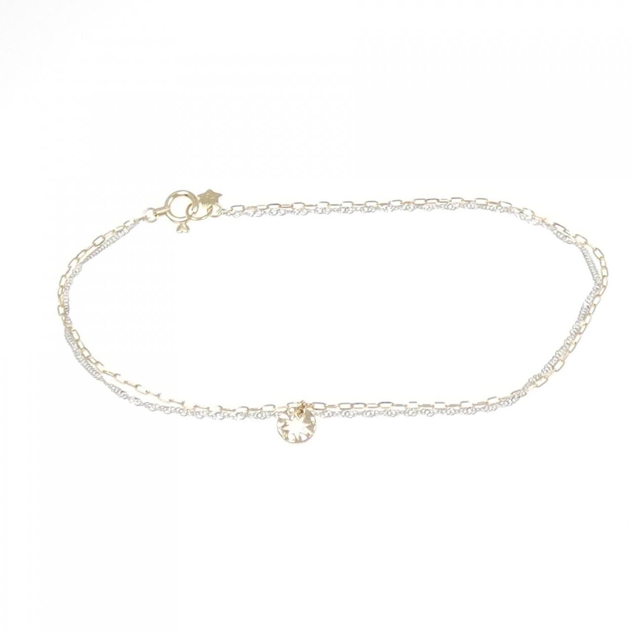 【STAR JEWELRY】K10YG ブレスレット CONSTELLATION BRACELET(2JU0340)K10 ブレスレット｜スタージュエリー