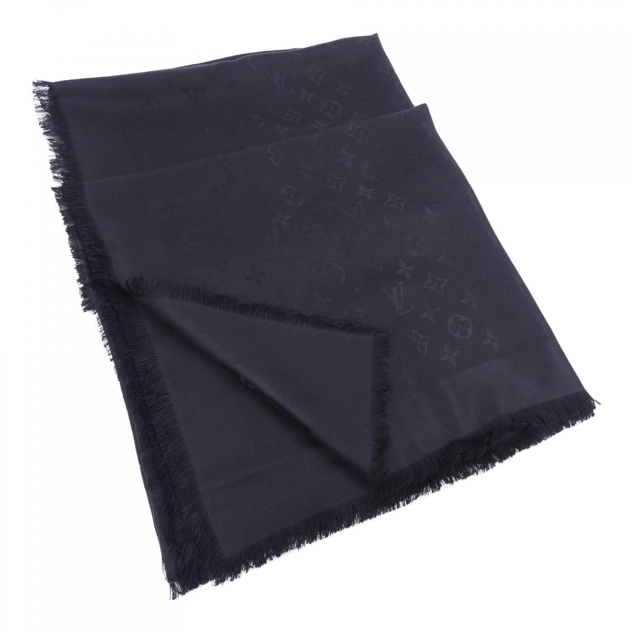 最終値下げ‼️LOUIS VUITTON カシミヤマフラー グレー/ブラック LOUIS VUITTON カシミヤマフラー グレー/ブラック LOUIS VUITTON 100