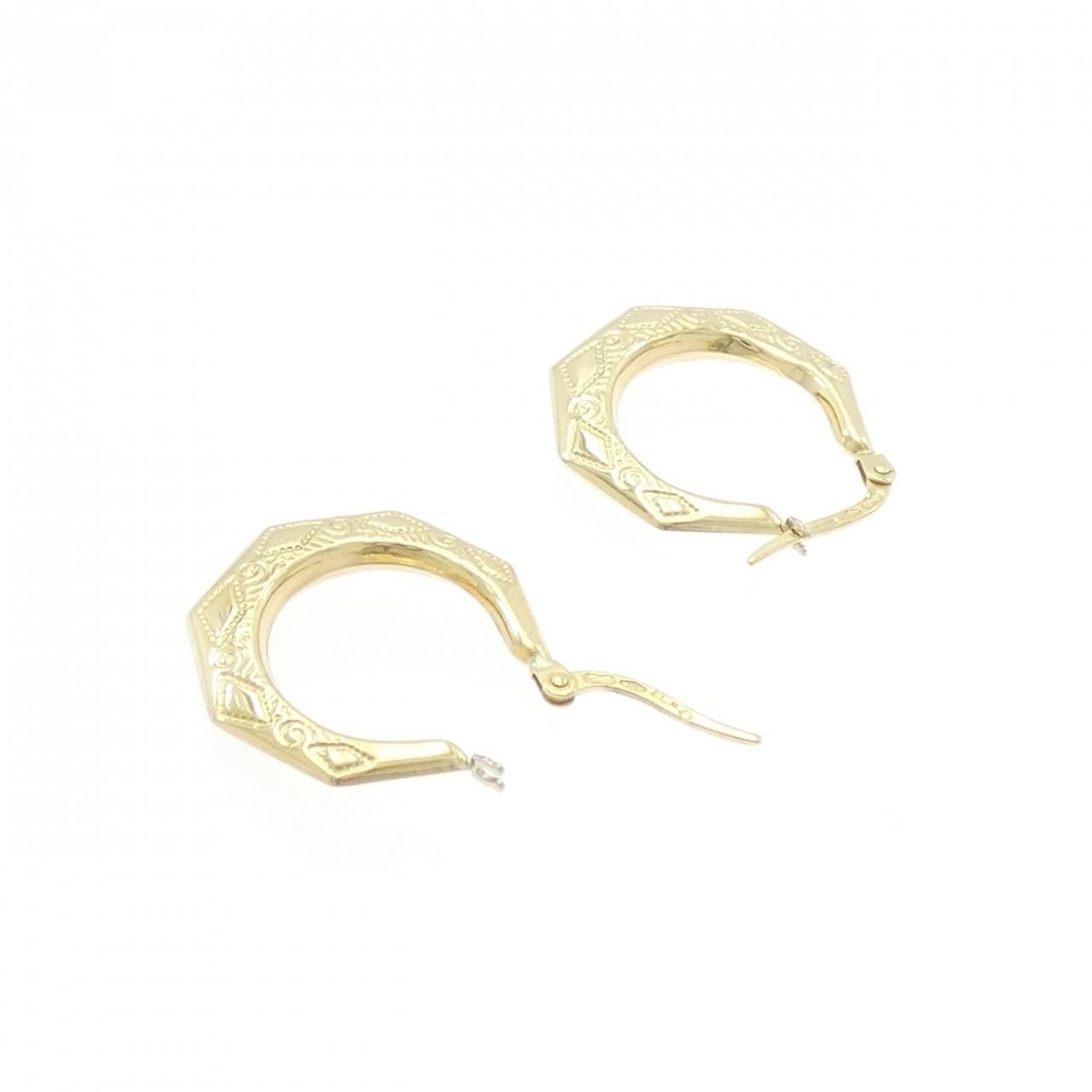 ウノアエレ　750YG　デザインピアス コメ兵｜ウノアエレ 750YG ピアス｜ウノアエレ｜ブランドジュエリー