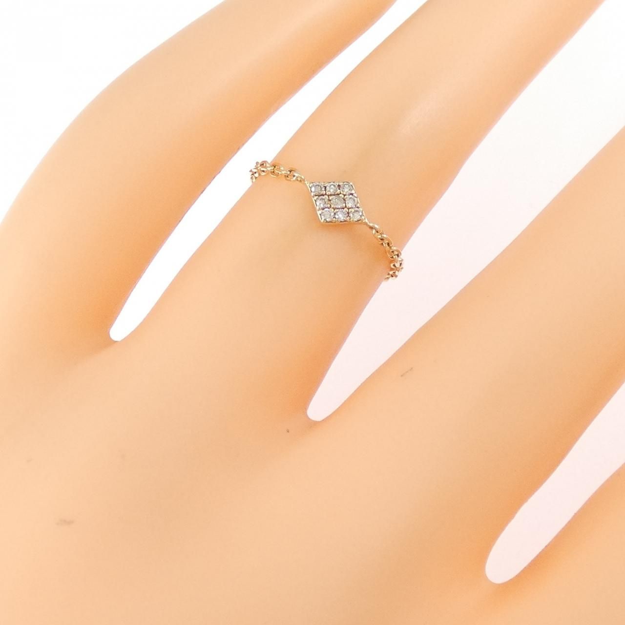 ココシュニック　K10ダイヤモンド Xリング COCOSHNIK｜K10ダイヤモンド Xリング | Rakuten Fashion(楽天