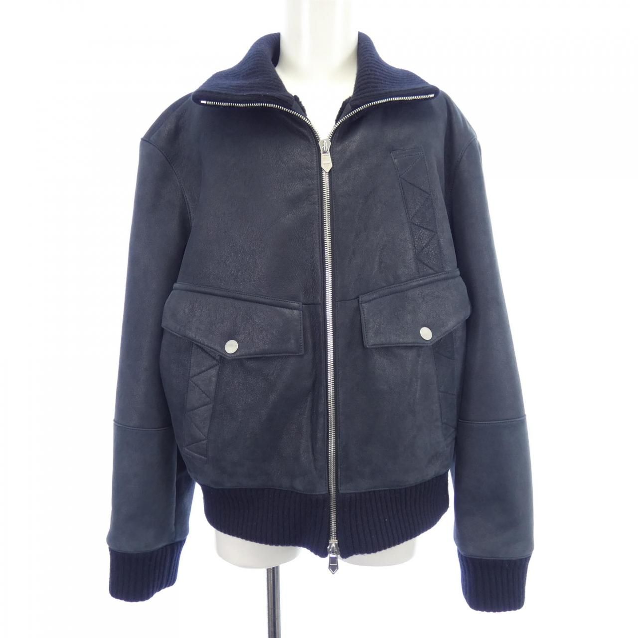 エルメス HERMES ムートンジャケット - メルカリ