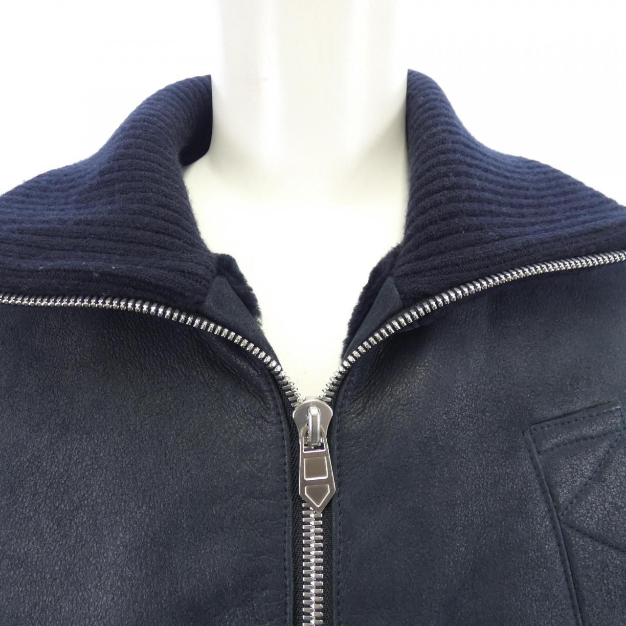 エルメス HERMES ムートンジャケット - メルカリ