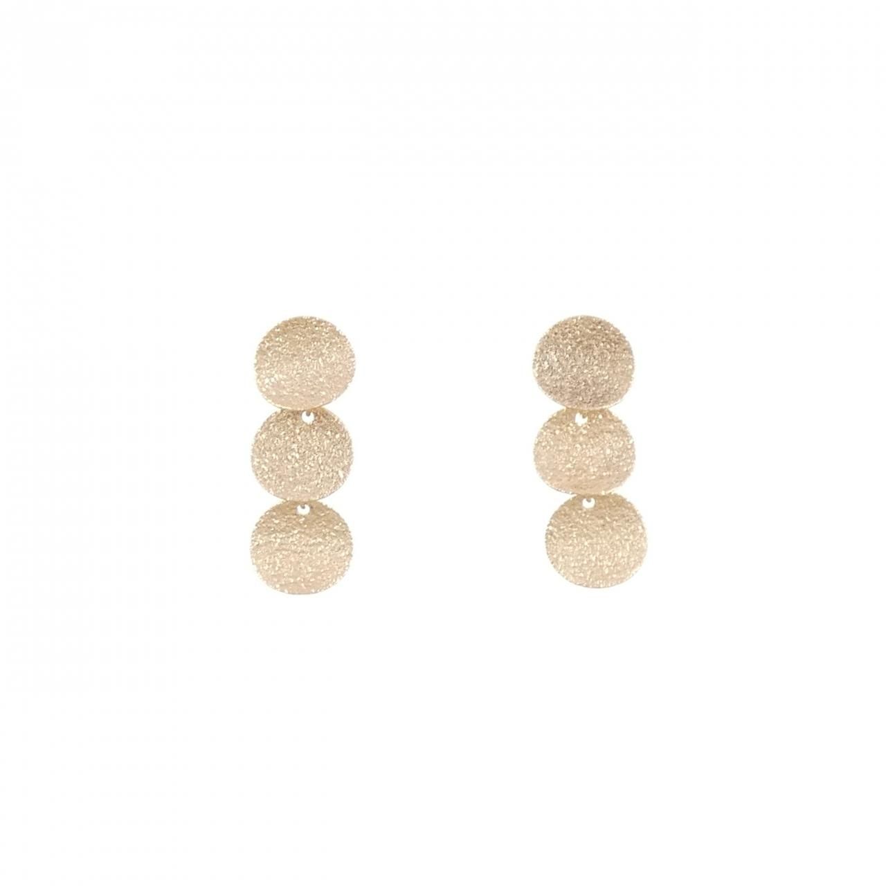 may2❣️K10PG チャーム付き フープピアス K10PG ピアス may2❣️K10PG チャーム付き フープピアス may2❣️K10PG