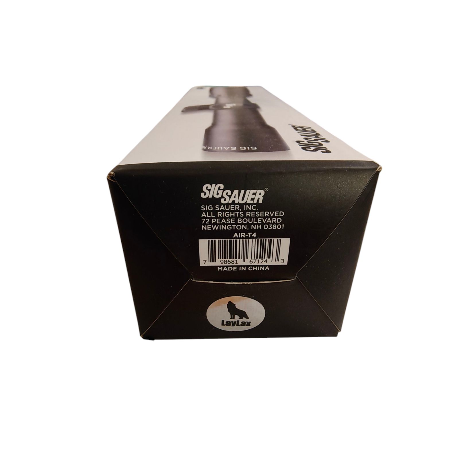 WJ122 SIG SAUER SIG AIR SCOPE 1-4X24 MIL DOT RETICLE BLACK(AIR-T4