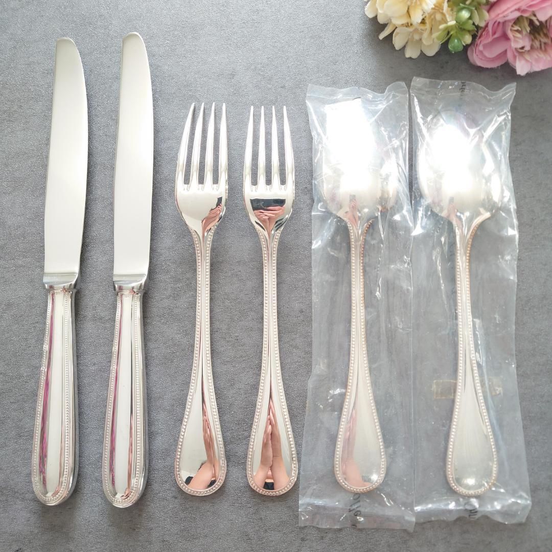 美品 クリストフル パール テーブルサイズ 未開封含む 6点 - メルカリ