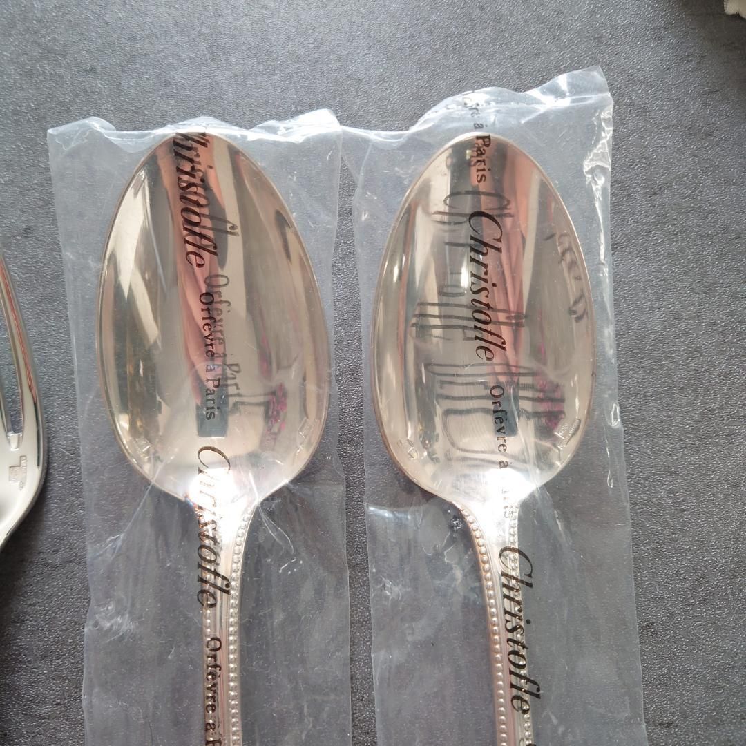 美品 クリストフル パール テーブルサイズ 未開封含む 6点 - メルカリ