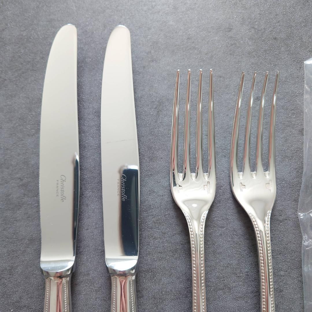 美品 クリストフル パール テーブルサイズ 未開封含む 6点 - メルカリ