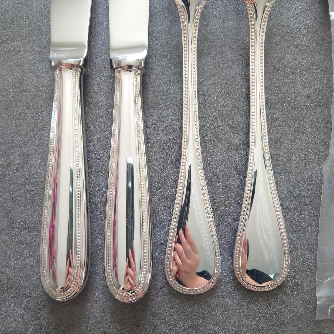 美品 クリストフル パール テーブルサイズ 未開封含む 6点 - メルカリ