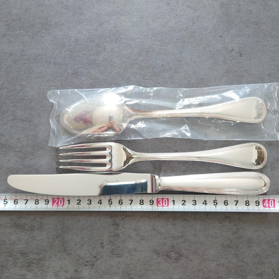 美品 クリストフル パール テーブルサイズ 未開封含む 6点 - メルカリ