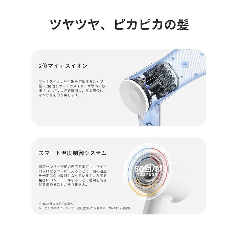 Laifen ライフェン ドライヤー SE 大風量 速乾 ヘアドライヤー 静音