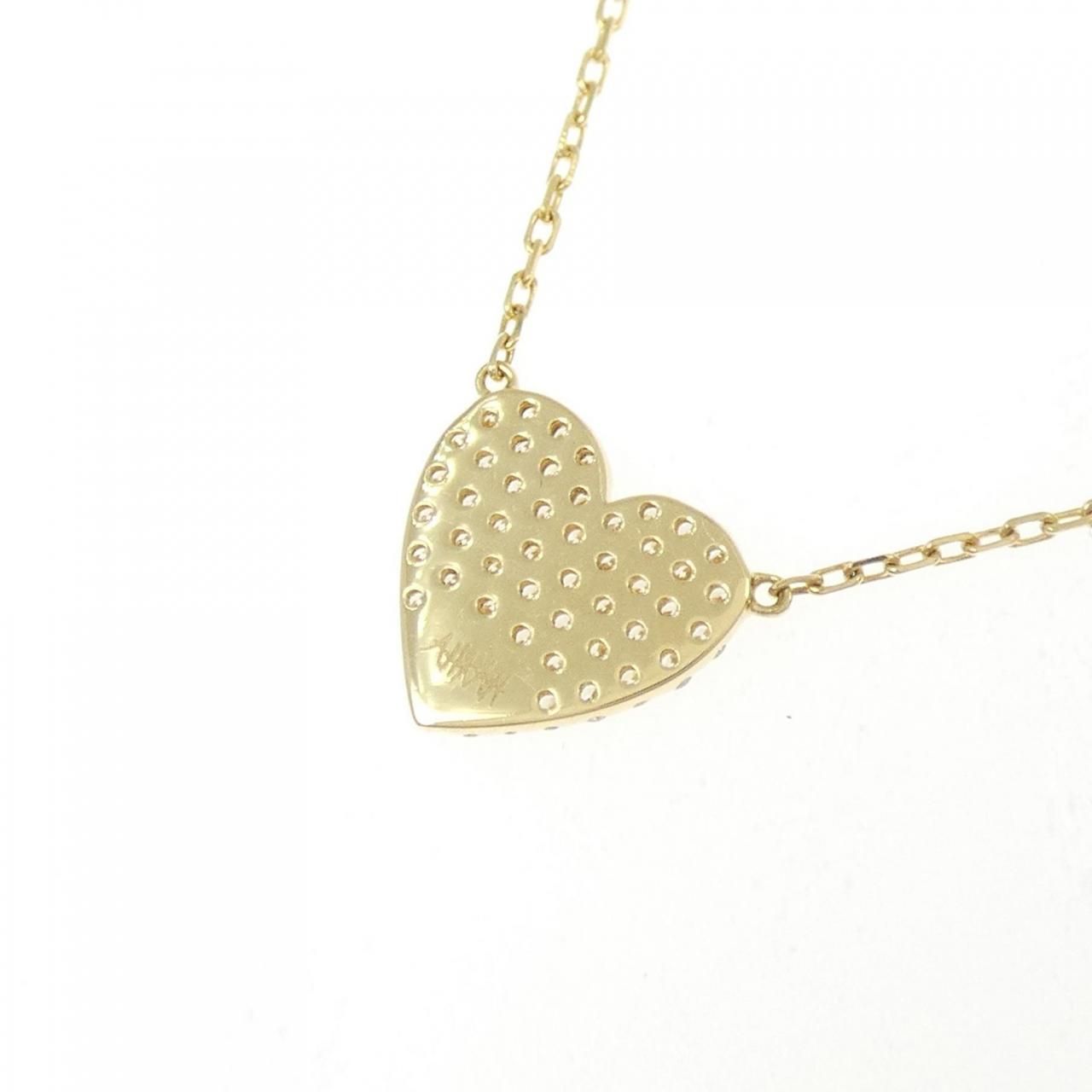 アーカー ハート パヴェ ミディ ネックレス 0.25CT - メルカリ