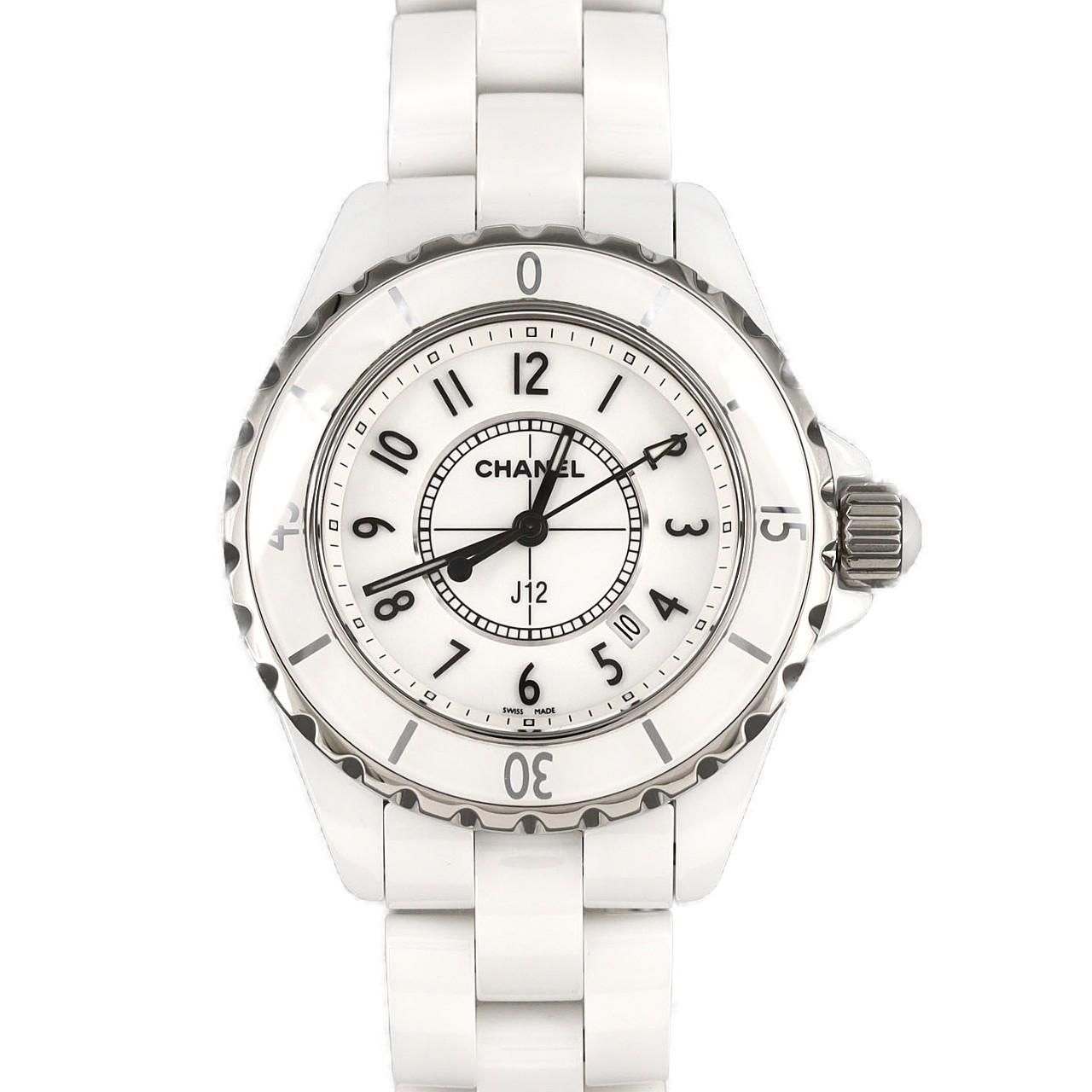 シャネル J12 33mmセラミック H0968 セラミック クォーツ - メルカリ