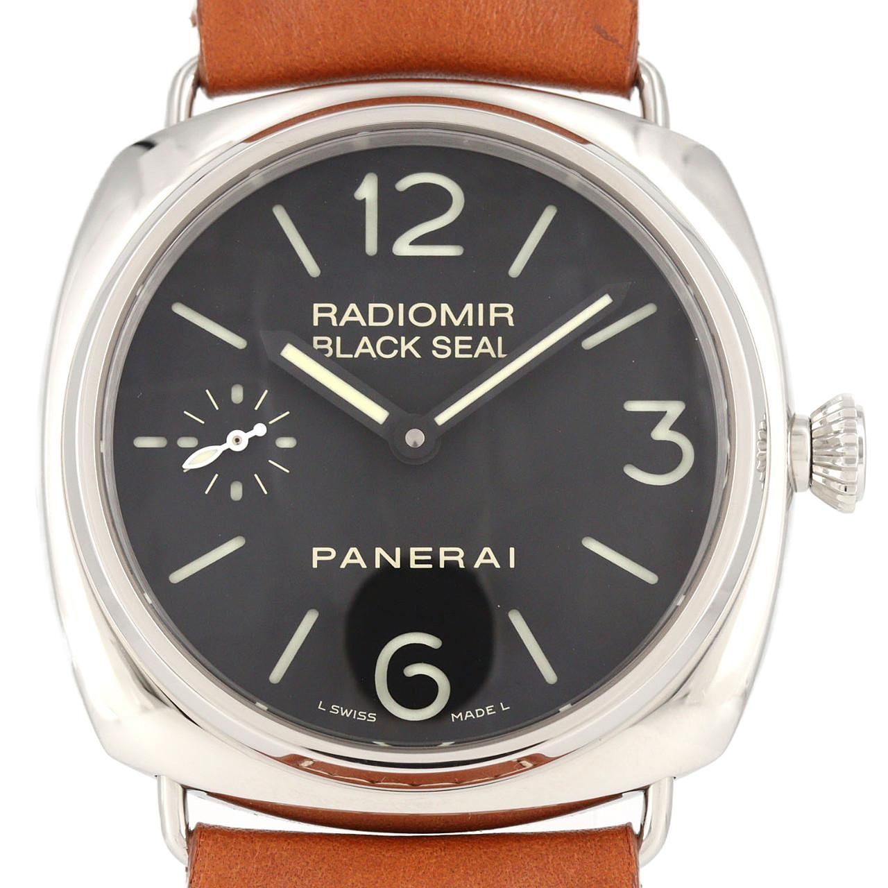 パネライ ラジオミールブラックシール PAM00183 SS 手巻 - メルカリ