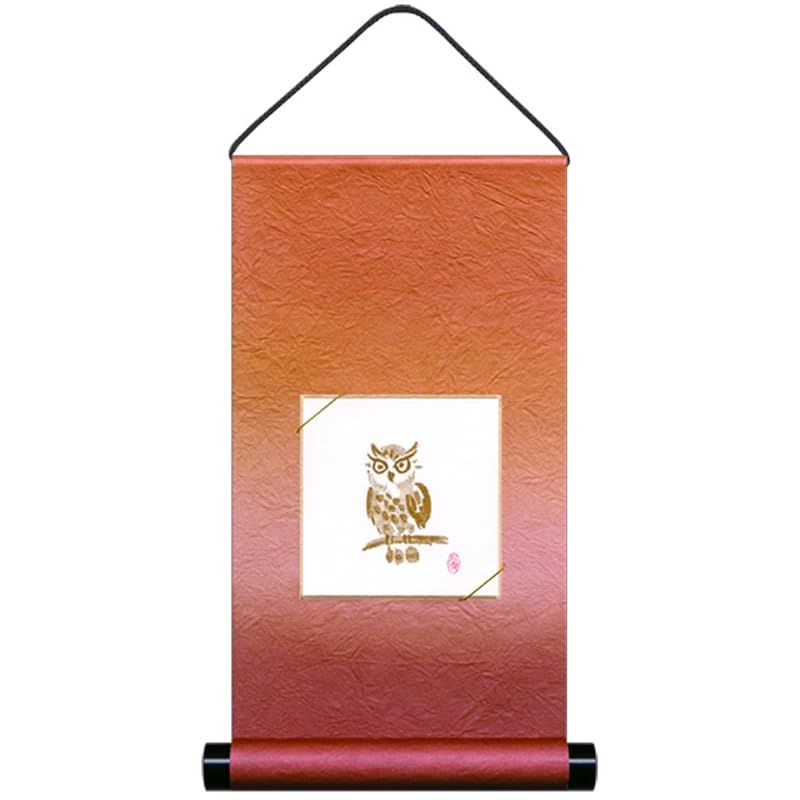 迅速発送】谷口松雄堂 掛け軸 色紙掛 豆色紙用 豆軸 自然のささやき