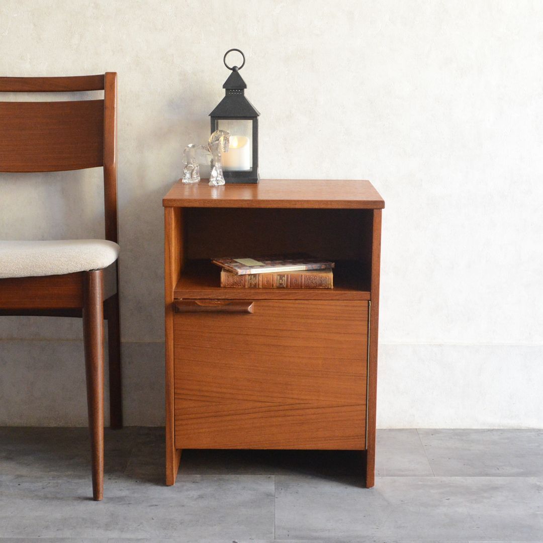 AVALON アバロン イギリスヴィンテージ チーク サイドキャビネット