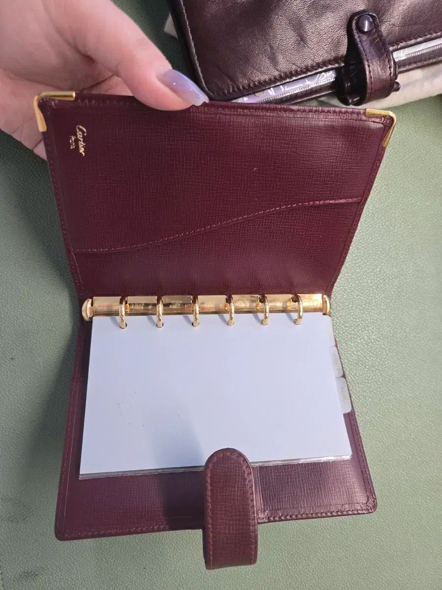 カルティエ ボルドー マストライン システムダイアリーSM