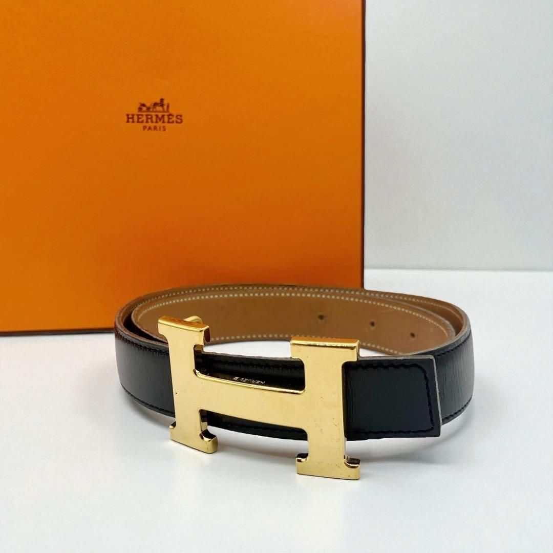 【極美品】エルメスベルト　コンスタンス 70 HERMES/エルメス】 Hベルト コンスタンス リバーシブル #70 ベルト
