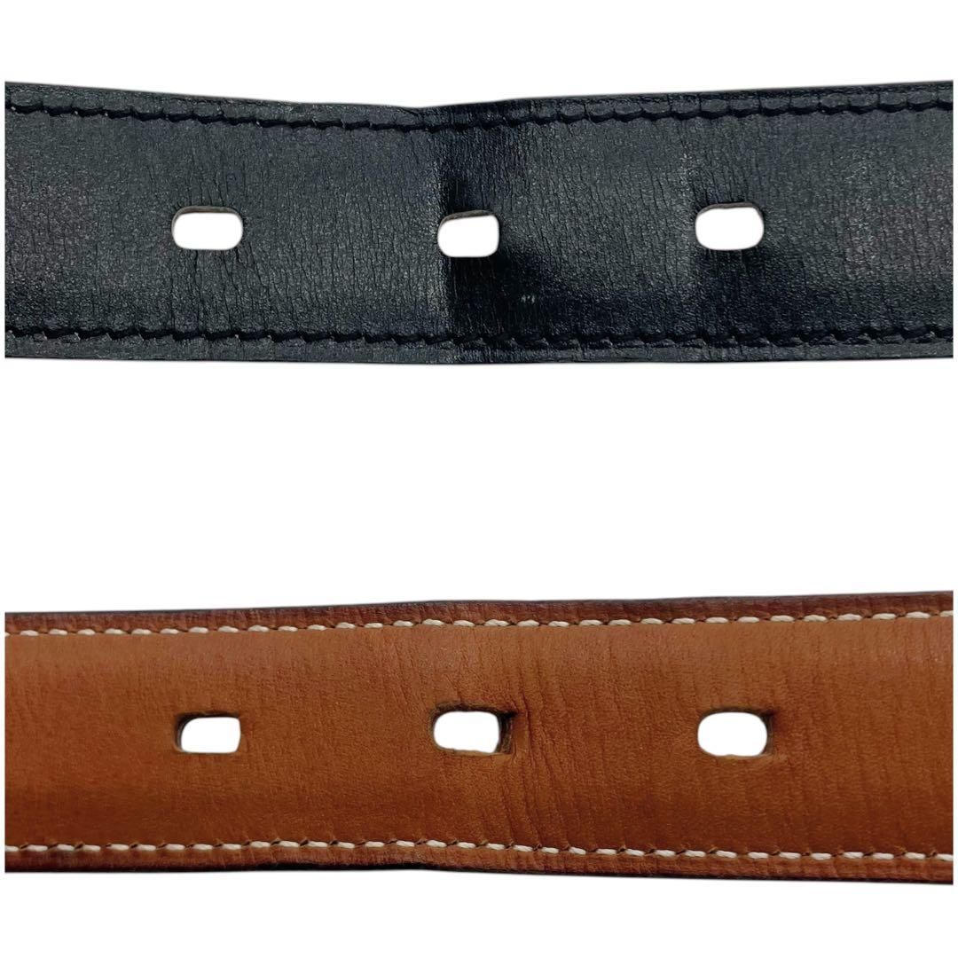 ⭐️良品⭐️ エルメス アピ ベルト 70 ブラック シルバー金具 ⭐️良品⭐️ エルメス アピ ベルト 70 ブラック シルバー金具