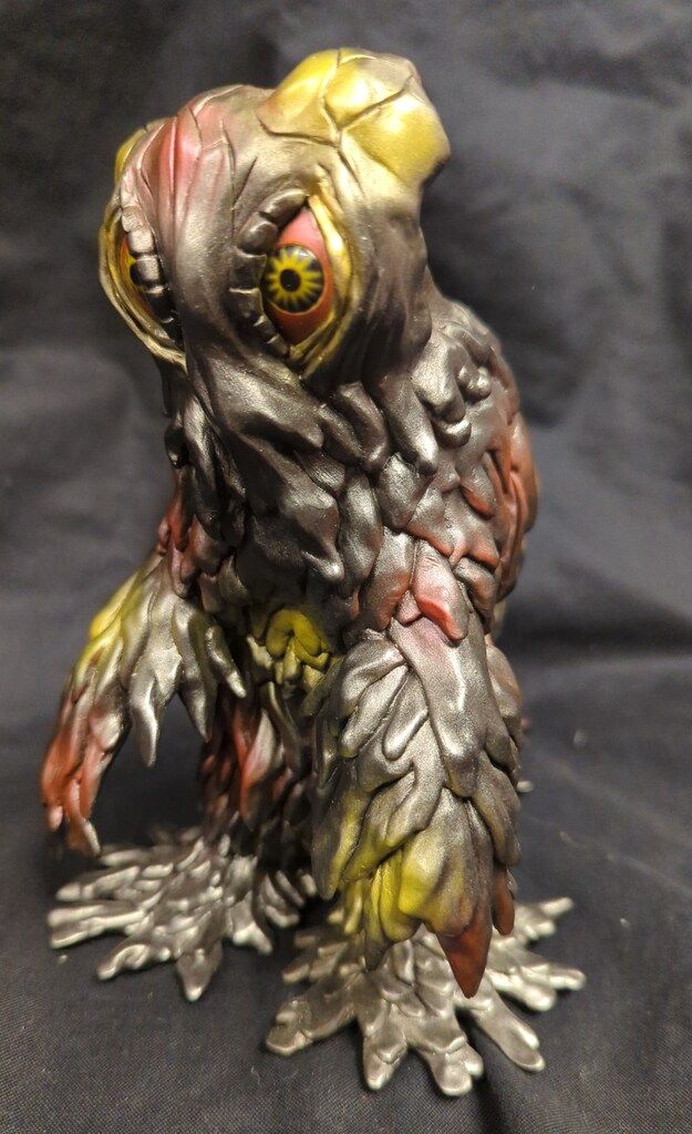 懐古堂vsY・MSF レトロ怪獣シリーズ ヘドラ 黒成型/白/赤 - メルカリ