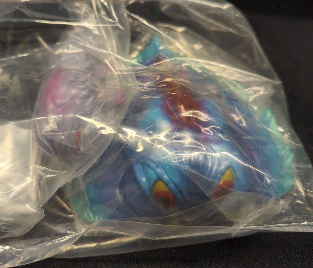 マーミット 世紀の大怪獣シリーズ ヘドラ飛行体セット 幼虫入 水色成型