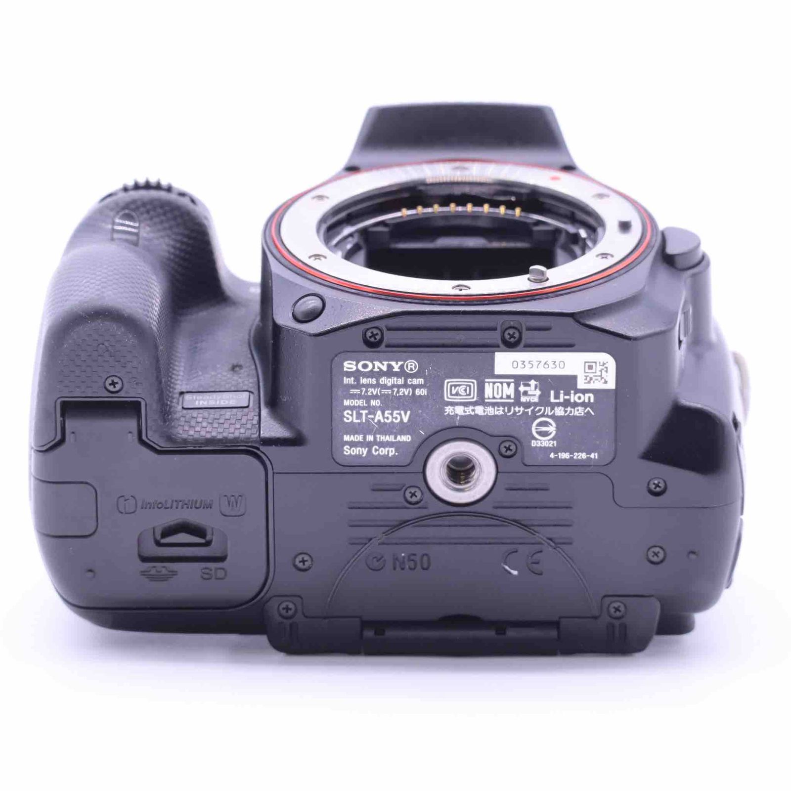 SONY α55デジタル一眼レフカメラ　ジャンク品 □ジャンク品□ SONY デジタル一眼レフカメラ α55 ボディ ブラック SLT