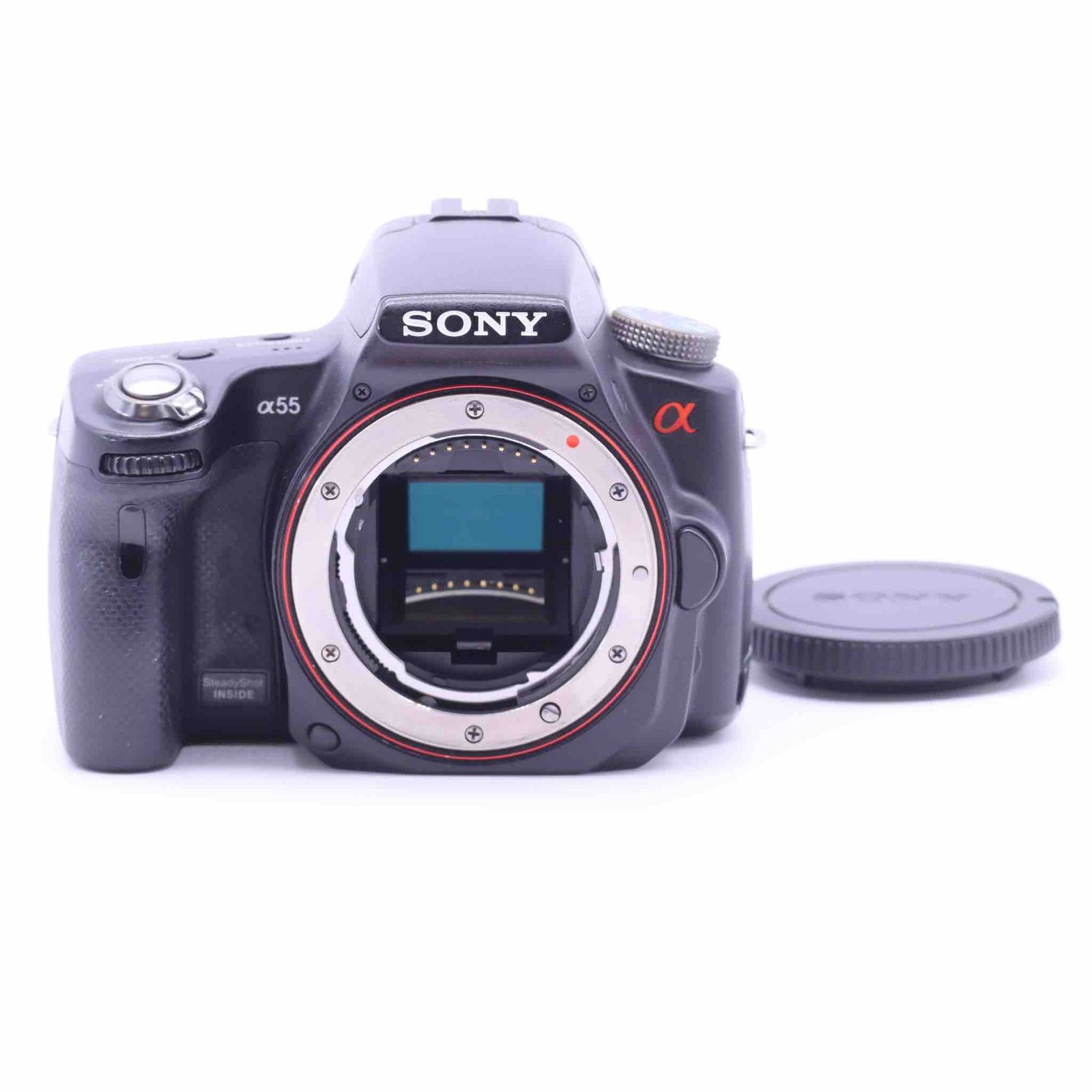 □ジャンク品□ SONY デジタル一眼レフカメラ α55 ボディ ブラック SLT