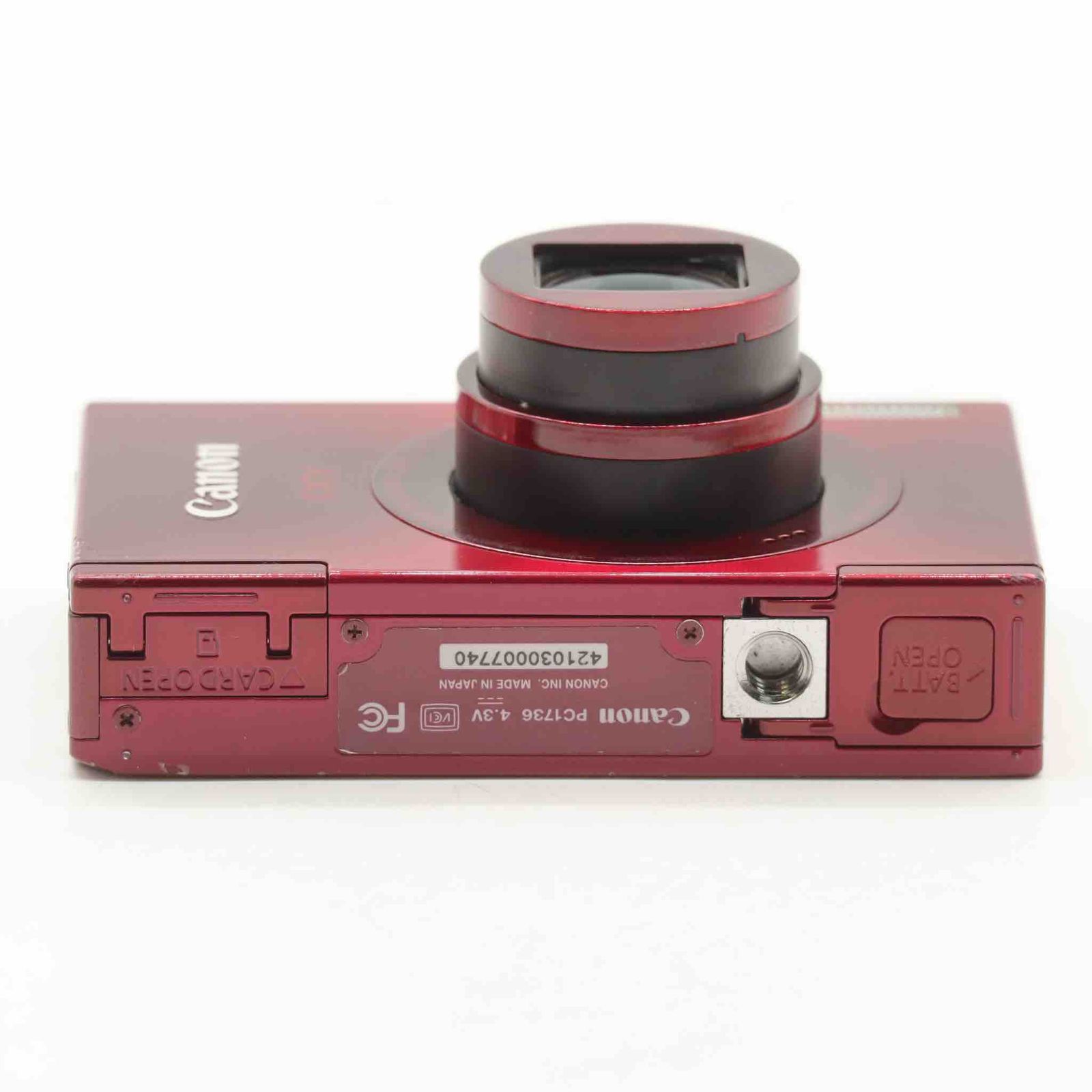 Canon IXY3 レッド PC1736 #465 - メルカリ