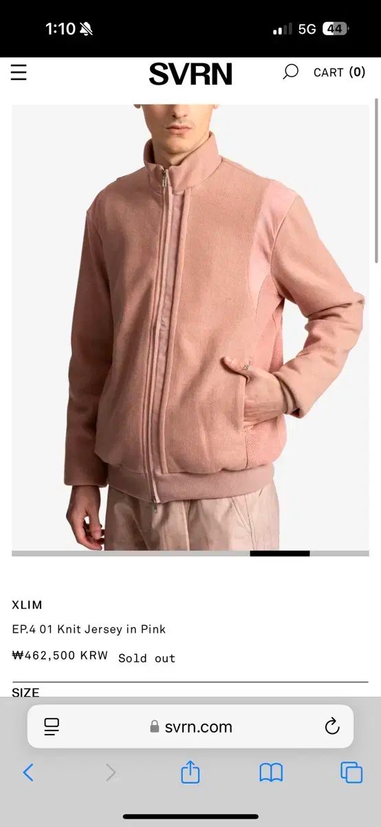 XLIM(エクスリム) ep 04 ピンク ニットジャケット 3サイズ - メルカリ