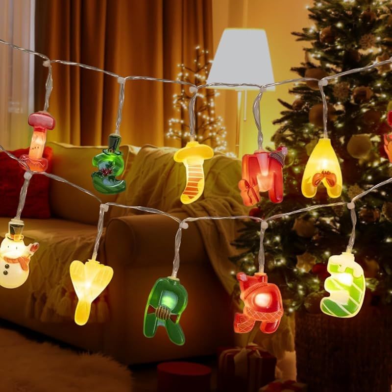 新品】 LEISURE CLUB クリスマス ライト led ストリング ライト 電池式