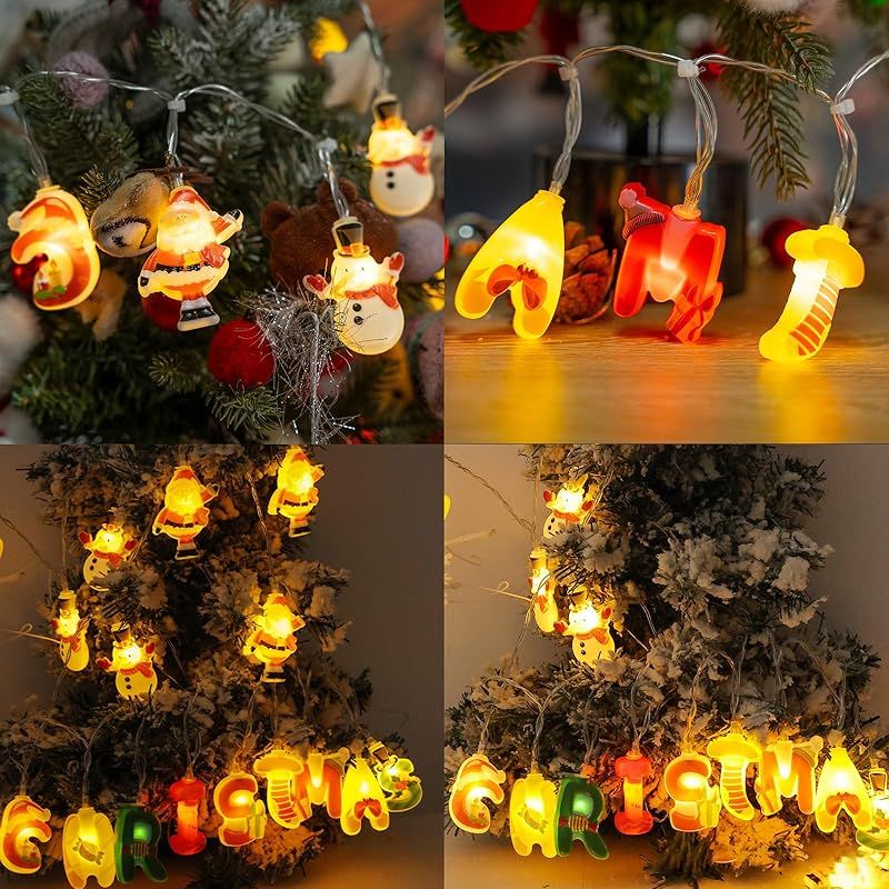 新品】 LEISURE CLUB クリスマス ライト led ストリング ライト 電池式