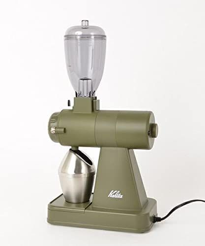 カリタ Kalita 61120 電動コーヒーミル 本体 NEXT G2 ネクスト G2 (KAK) カーキ