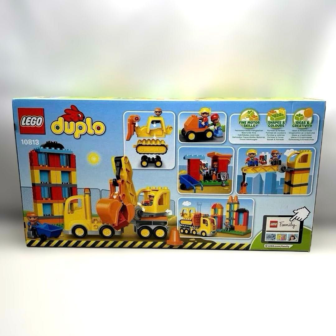 未開封】LEGO デュプロのまち 工事現場とはたらく車 10813 レゴ 