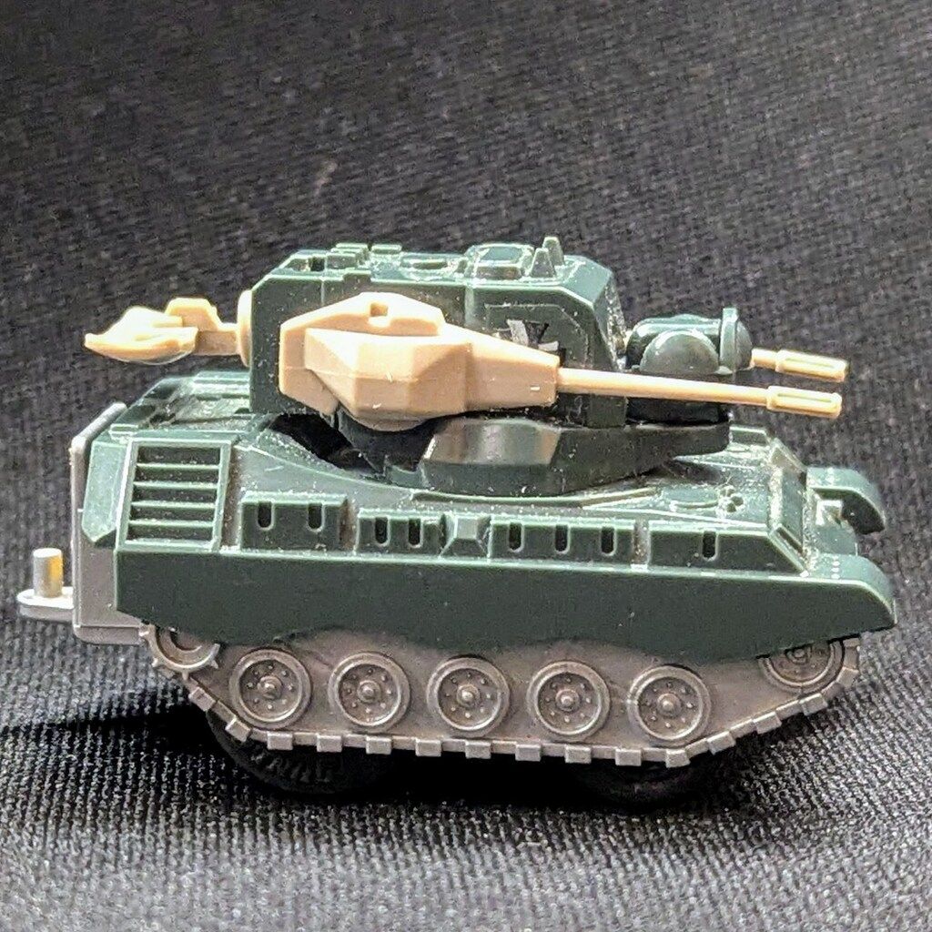 タカラ コンバットチョロQ GEPARD W.GERMANY/ゲパルド ドイツ軍戦車