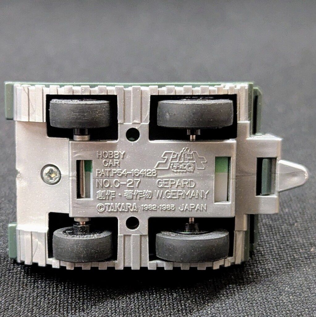 タカラ コンバットチョロQ GEPARD W.GERMANY/ゲパルド ドイツ軍戦車