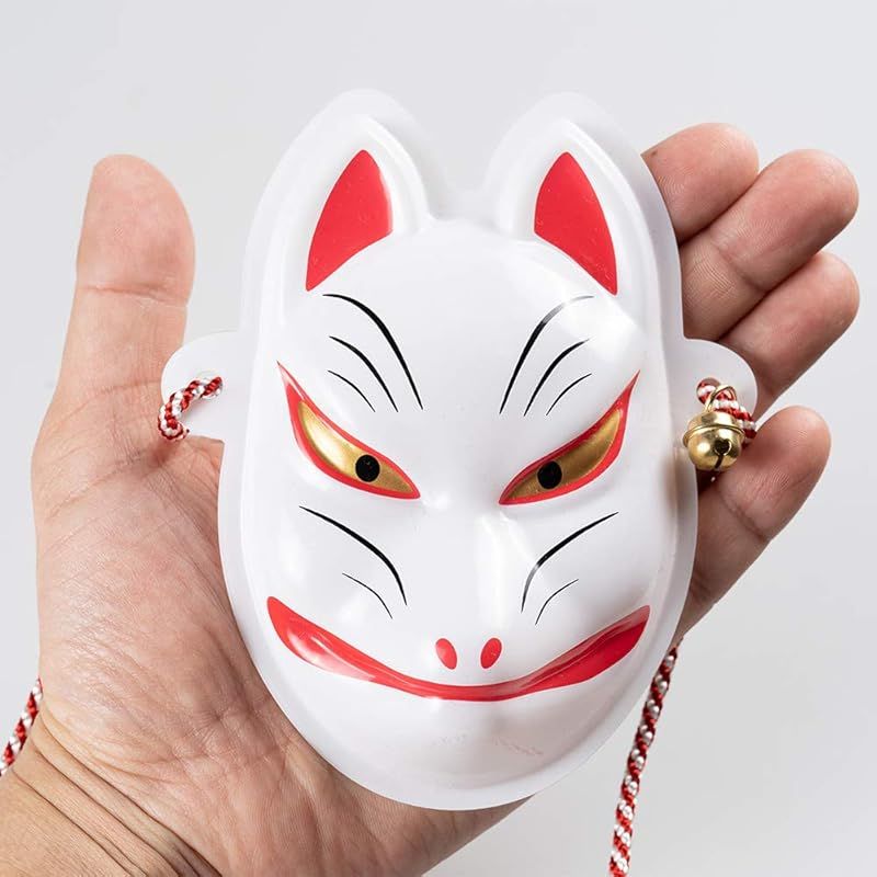 迅速発送】ミニお面（プラスチック製） きつね 0 - メルカリ