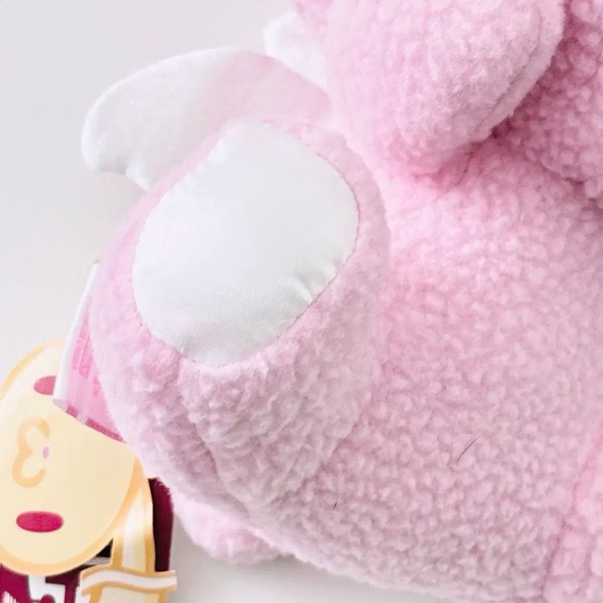 汎用うさぎ 天使型ピンク ぬいぐるみ チャックスGP いたずらぐまのグル