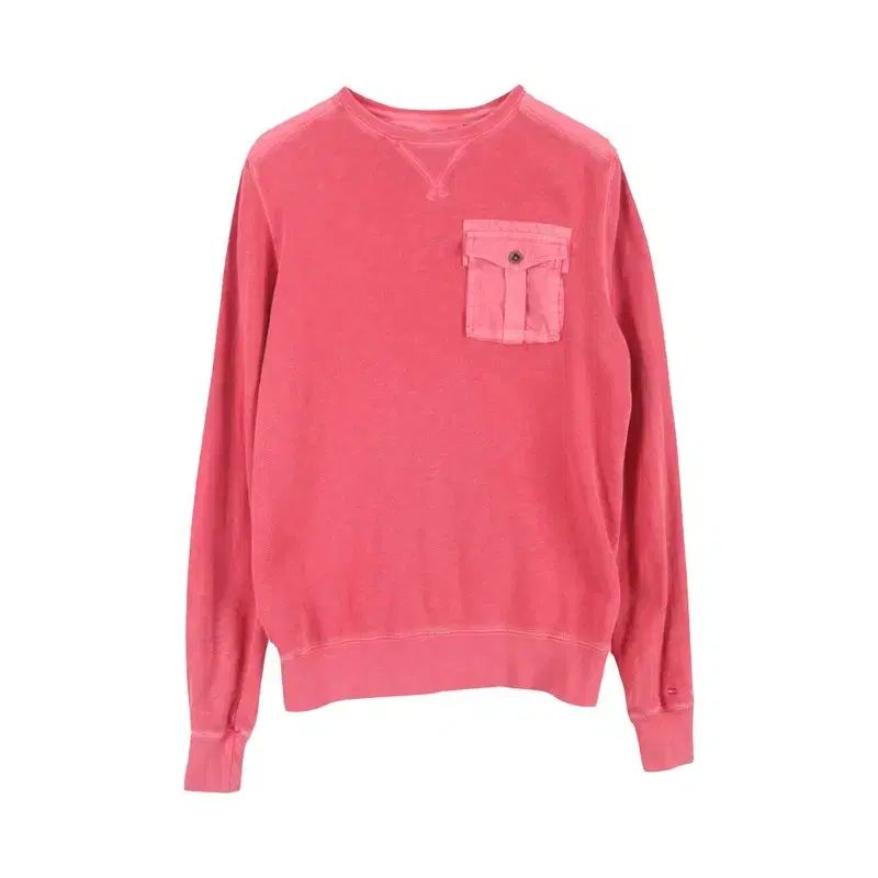 トミーヒルフィガー (MEN - S) コットン PIGMENT ウォッシュ ポケット スウェット