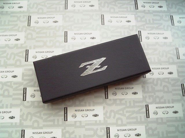 日産純正 RZ34 フェアレディZ レザーキーリング(ブルー) FAIRLADY-Z