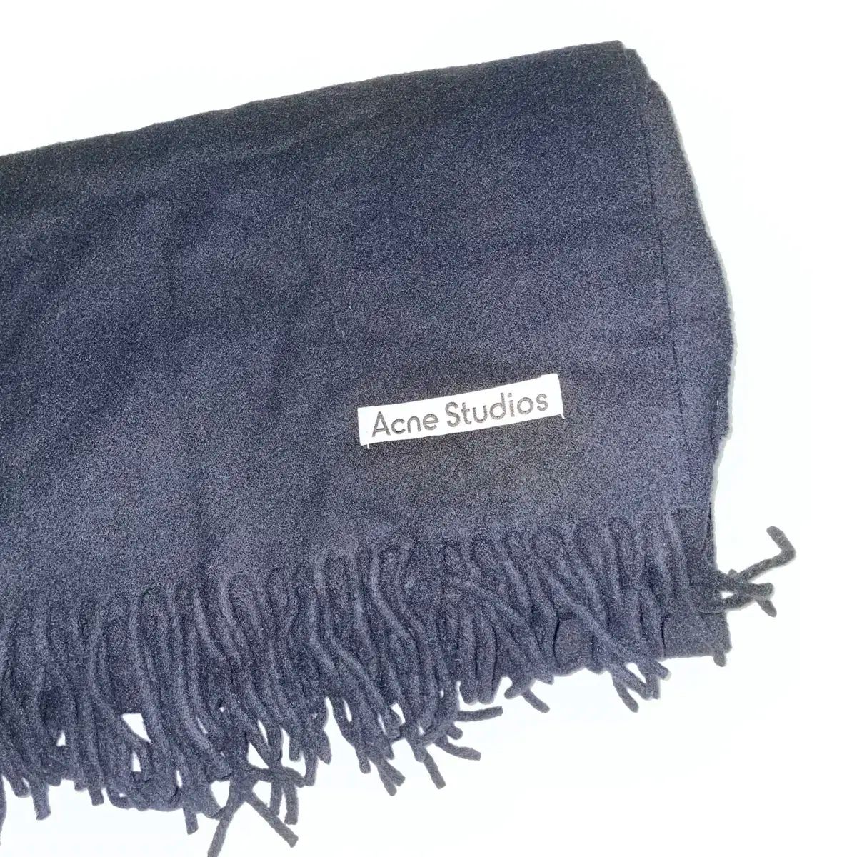 Acne Studios アクネストゥディオズ ブラック ウール マフラー セール