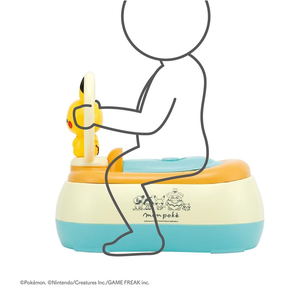  ローヤル モンポケ ピカチュウのおまる トイレトレーニング 12ヶ月以上 おまる 補助便座 おむつ トイレ バス