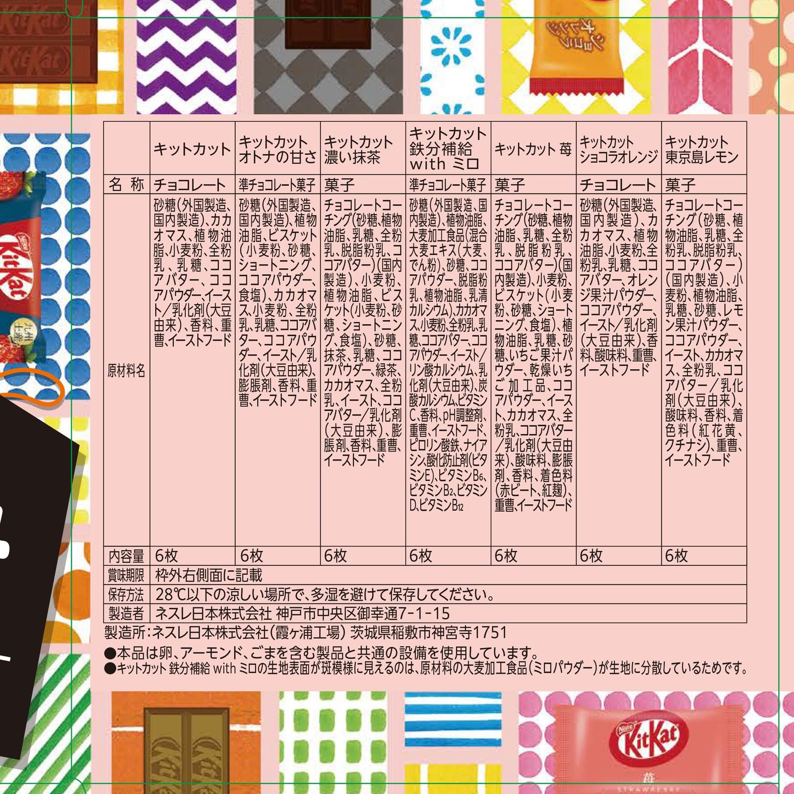 ネスレ　キットカット　バラエティーパーティーボックス　１４種類　１箱（７０枚） Amazon.co.jp: ネスレ日本 キットカット バラエティ パーティボックス( 21種X各3枚) : 食品・飲料・お酒