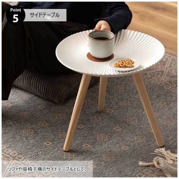机・テーブル トルコ・モロッコ風の丸型トレーテーブル（M）「φ40