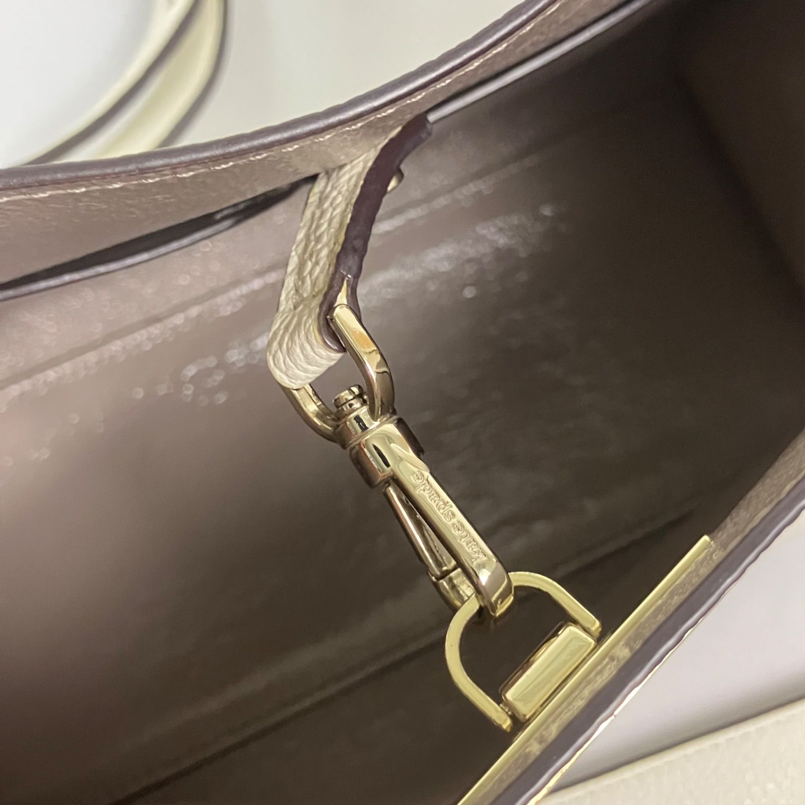 美品】KateSpead ケイトスペード サッチェル ショルダーバッグ 斜め 