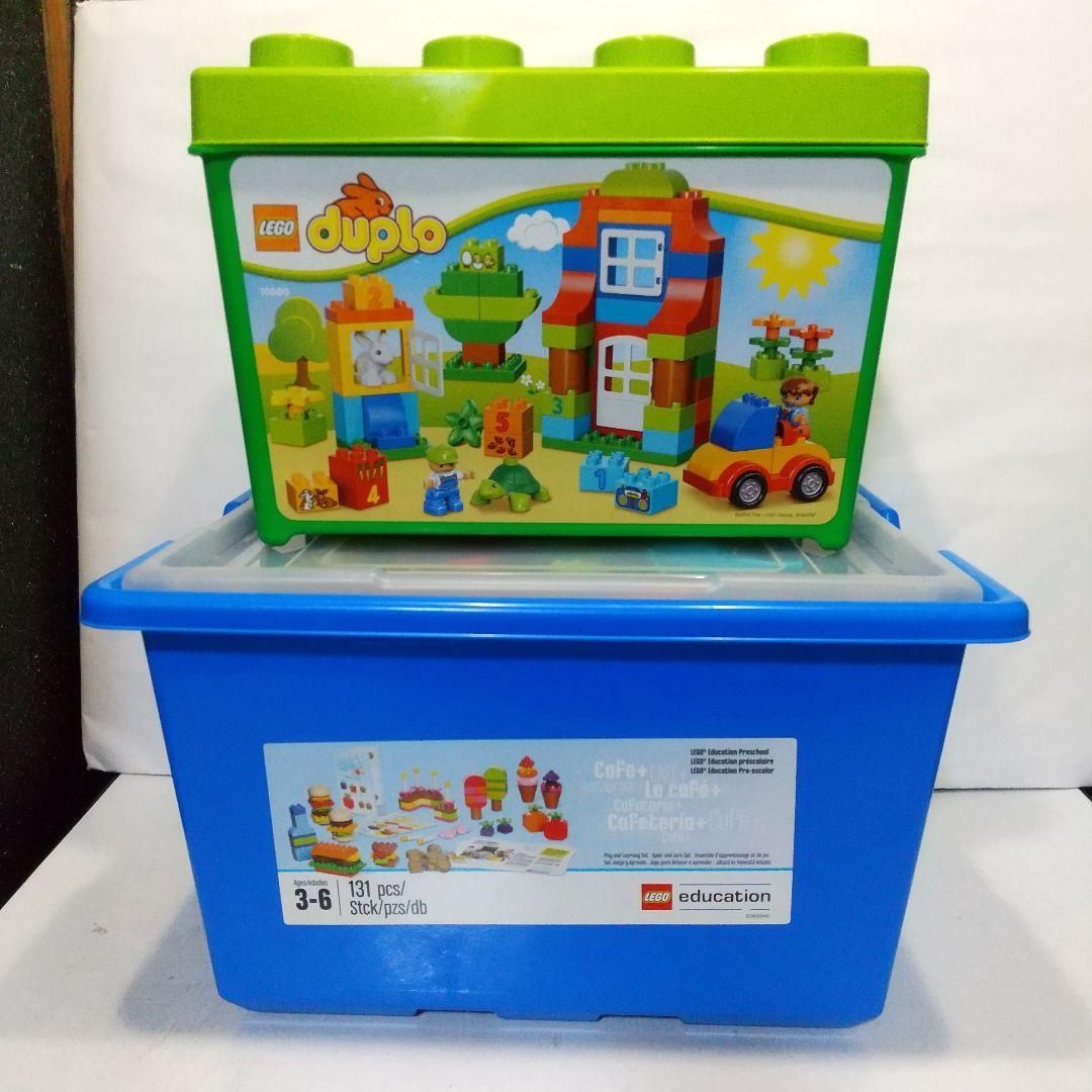 レゴ デュプロ 大量 くるま 人 どうぶつ ミッキー ミニー