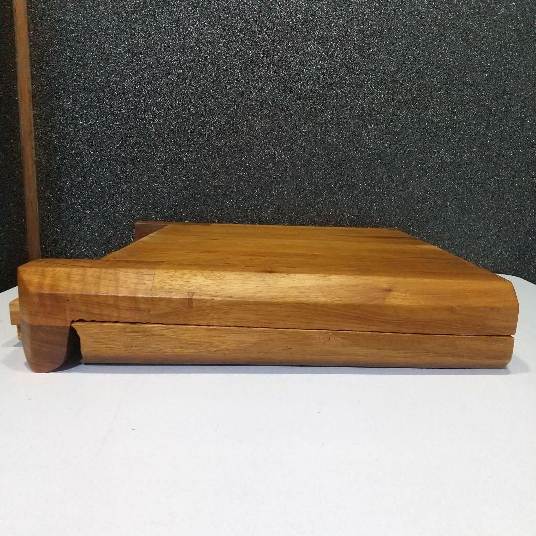 木製 折り畳み座椅子 民芸 家具 和モダン 手彫り工芸 スタイリッシュ