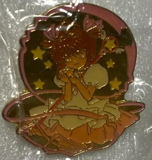 e-カードキャプターさくら-　木之本桜　ケロちゃん　コスチューム　ピンバッジ e-カードキャプターさくら- 木之本桜 ケロちゃん コスチューム