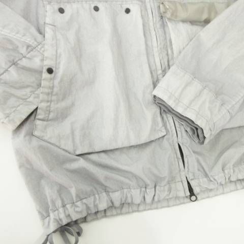 【中古】シーピーカンパニー 50 Fili Gum Mixed Zipped Goggle Jacket ゴーグルジャケット ナイロン 無地 薄手 52 XL シーピーカンパニー C.P.COMPANY 50 Fili Gum Mixed Zipped Goggle