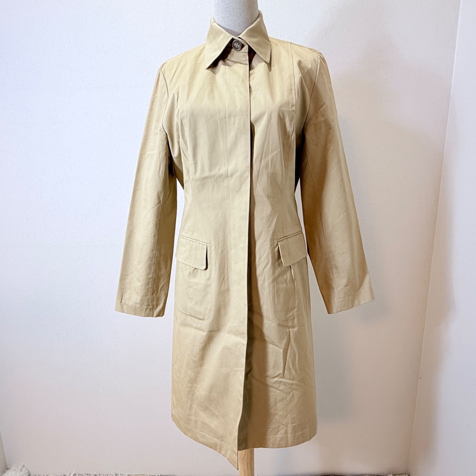ニューヨーカー トレンチコート ベージュ 美品 ニューヨーカー トレンチコート M 9AR レディース ベージュ