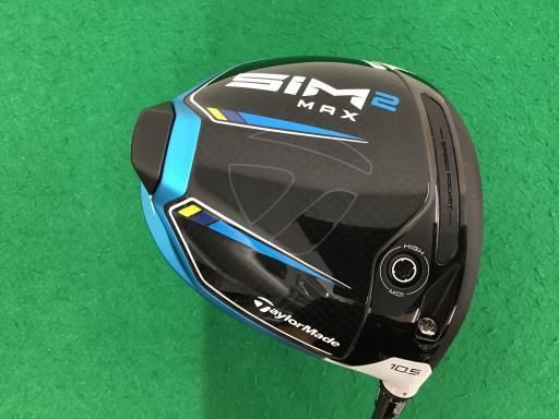 中古】 テーラーメイド SIM2 MAX 10.5 ドライバー DR TENSEI BLUE TM50