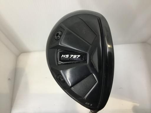 【】 イオンスポーツ GIGA HS-797 21° ユーティリティ UT 純正特注シャフト (フレックスS) メンズ 男性用 右利き 右用 Cランク ゴルフクラブ